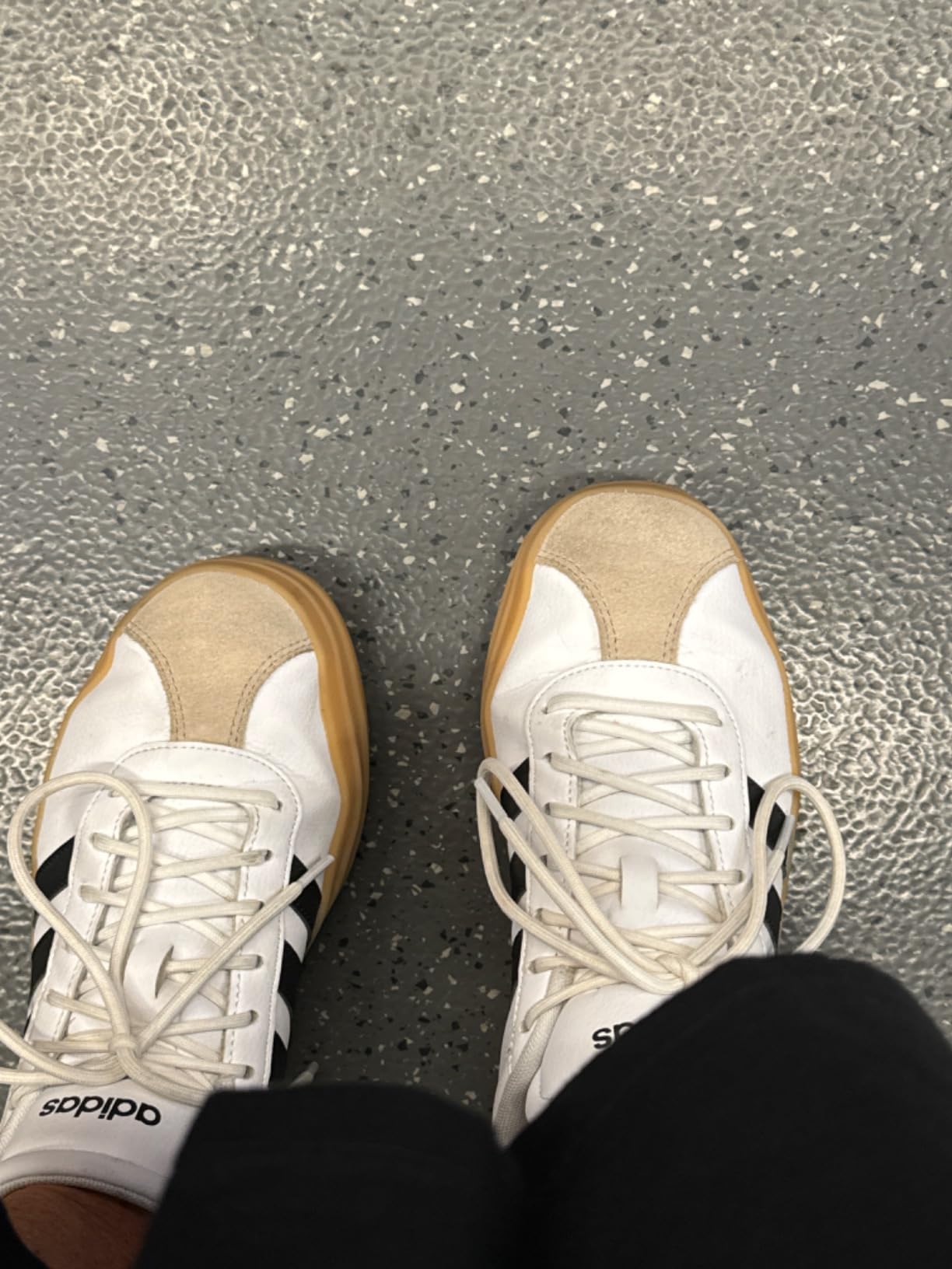 Adidas VL Court Bold worn in real-world settings showing versatility and style