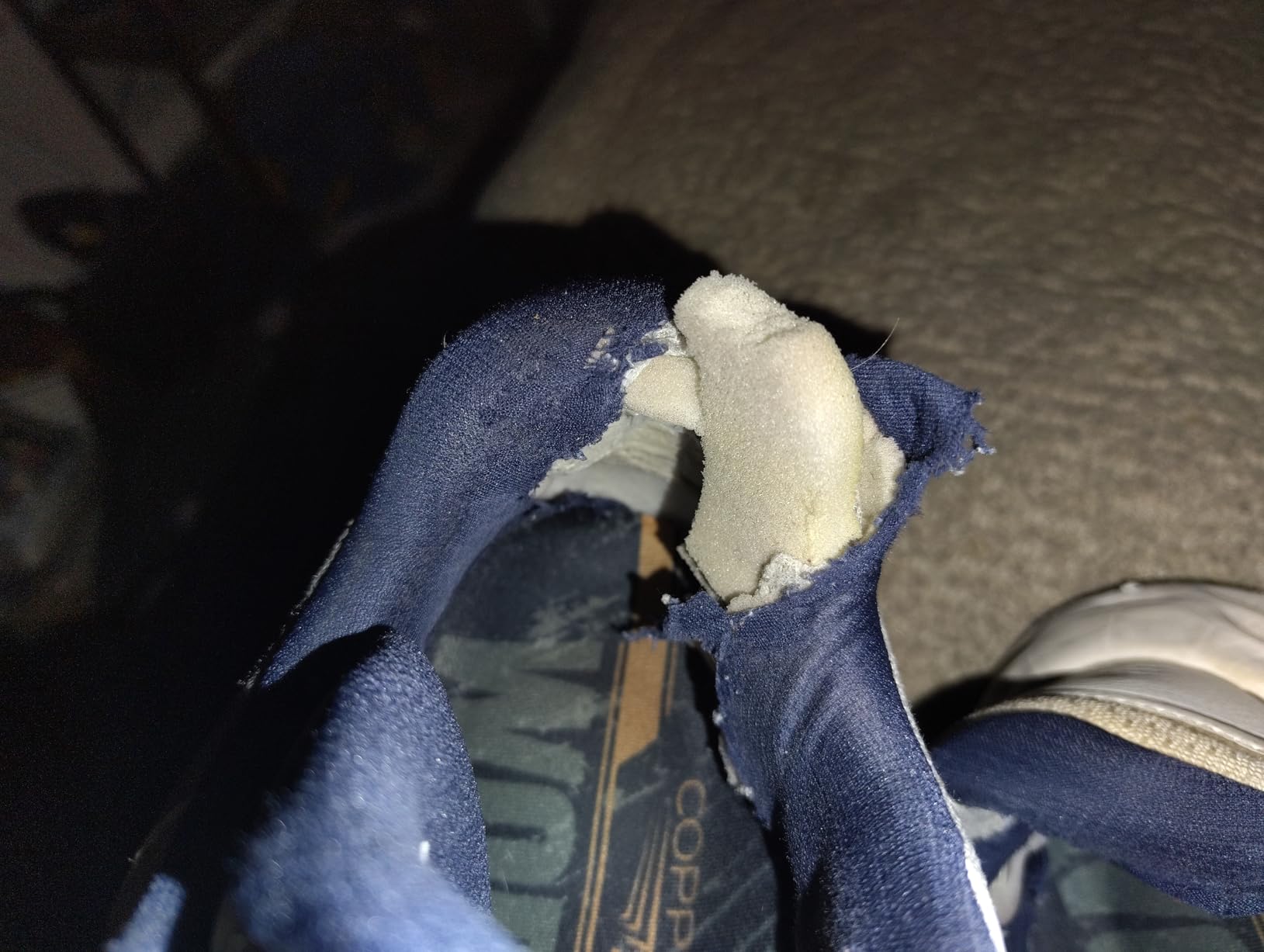 New Balance 840v1 showing wear patterns after extended testing period
