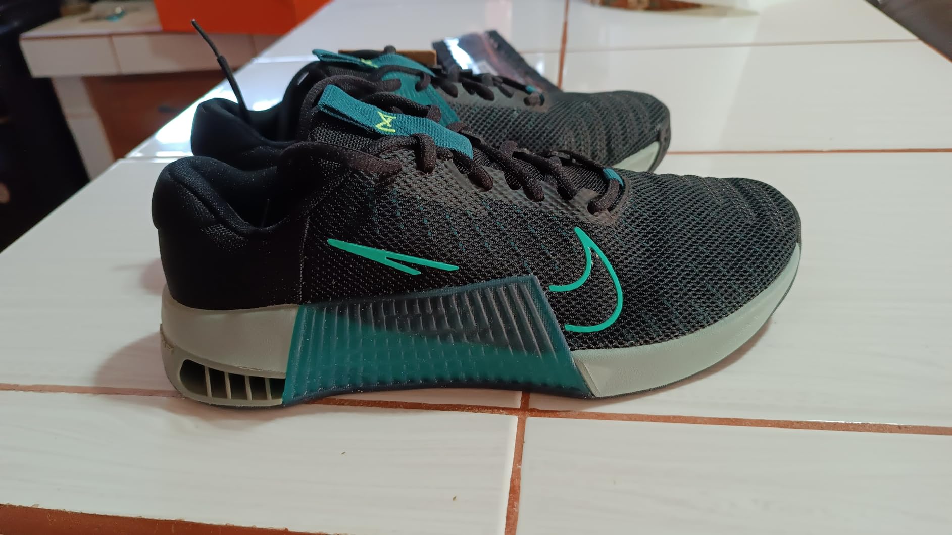 Multiple Nike Metcon 9 colorways showing design variations and styling options