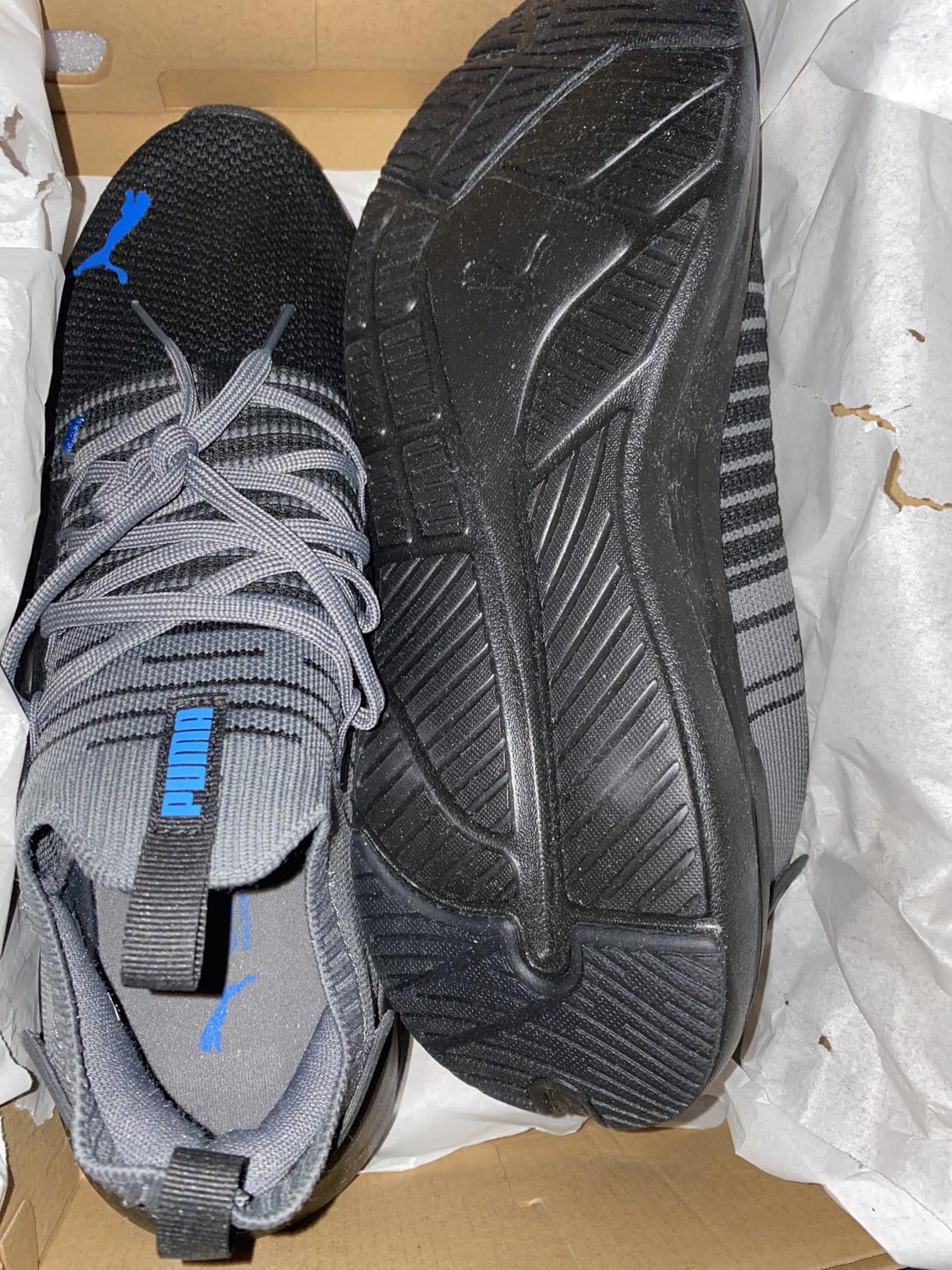 PUMA Softride Symmetry Fuzion Sole and Cushioning Technology