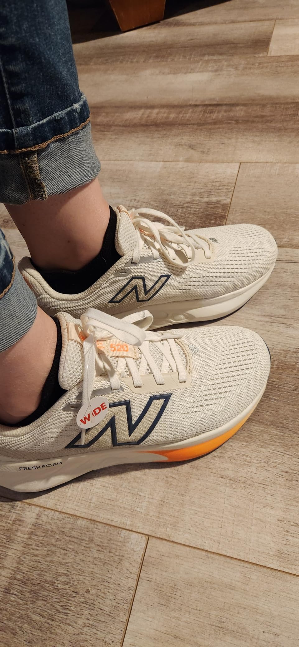 New Balance Fresh Foam 520 V9 outsole pattern and rubber construction
