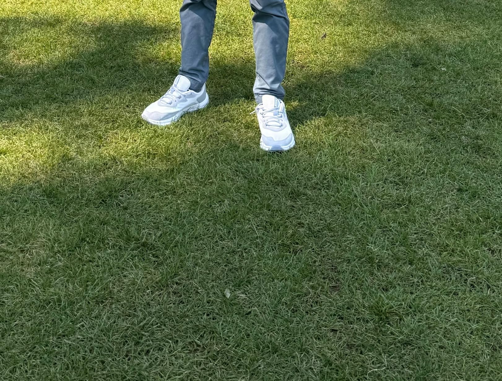 Under Armour Charged Verssert 2 on feet showing fit and profile during outdoor testing