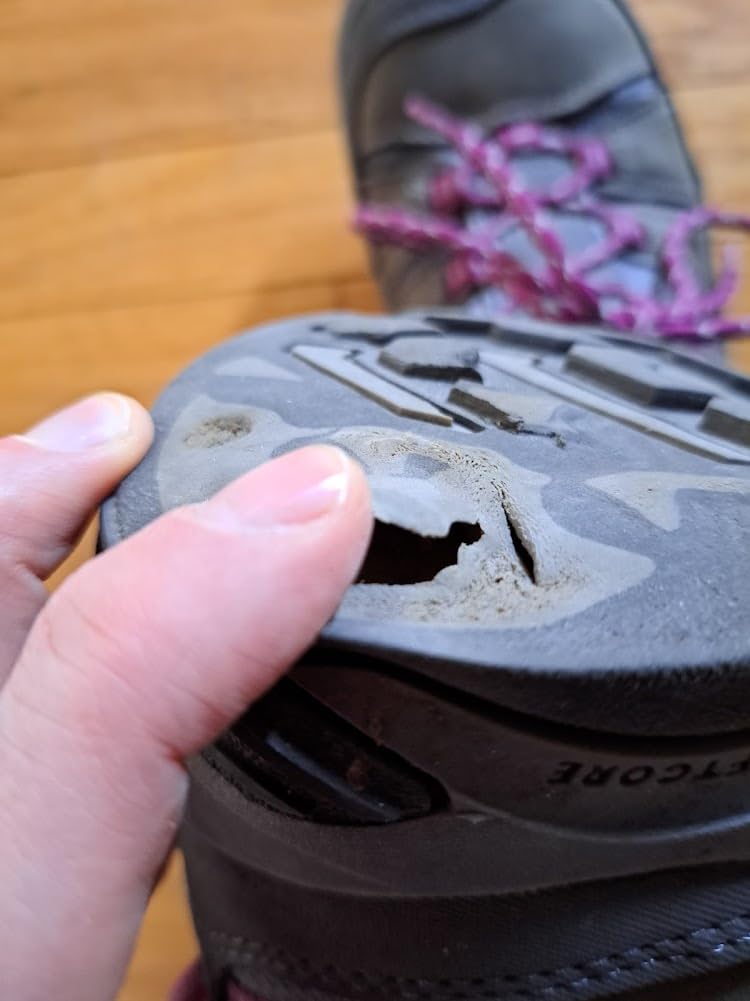 KEEN Circadia sole wear after months of use showing durability concerns