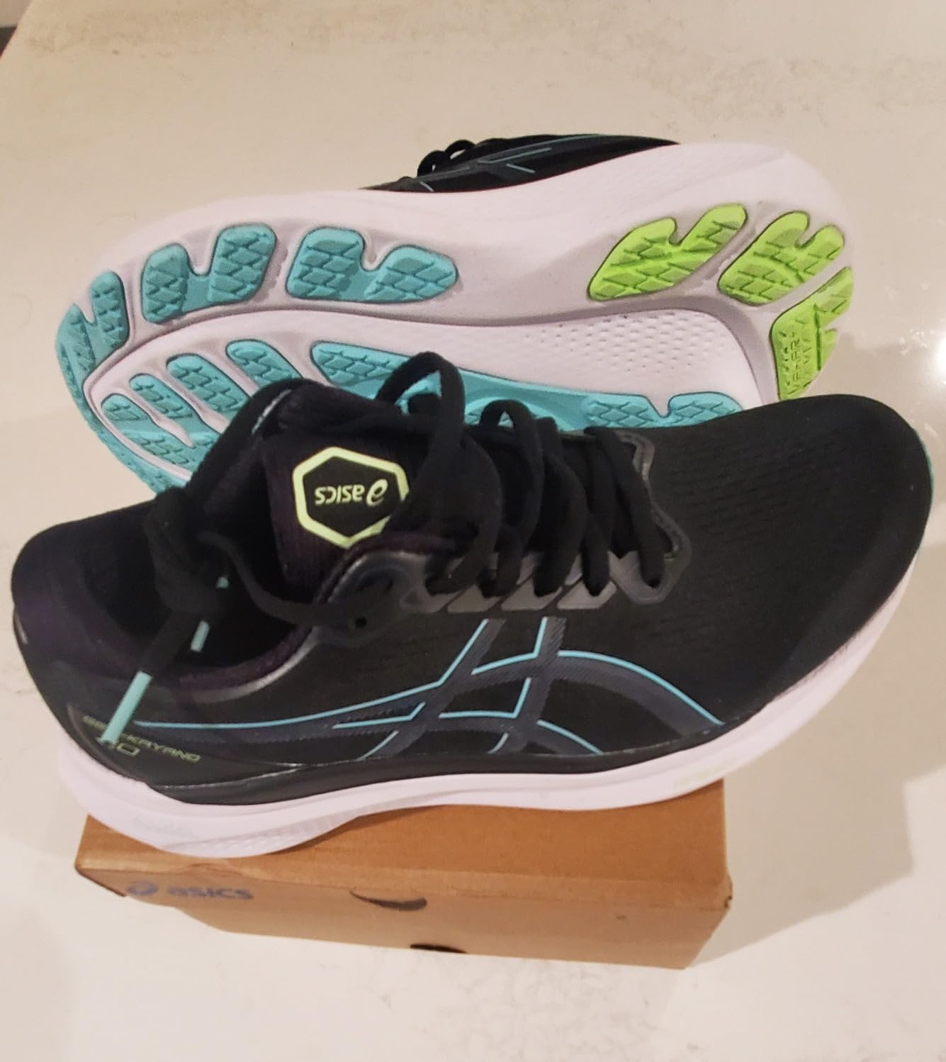 ASICS Gel-Kayano 30 lifestyle shot showing real-world usage and versatility
