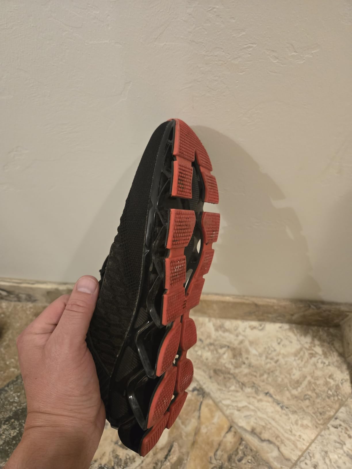 Durability issues showing sole separation after limited use