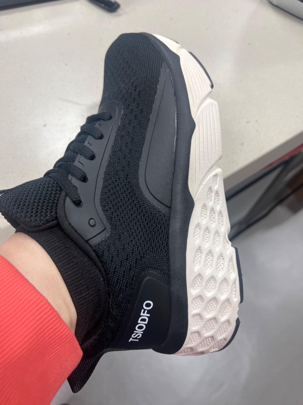 Multiple colorways of TSIODFO women's sneakers showing beige and other color options