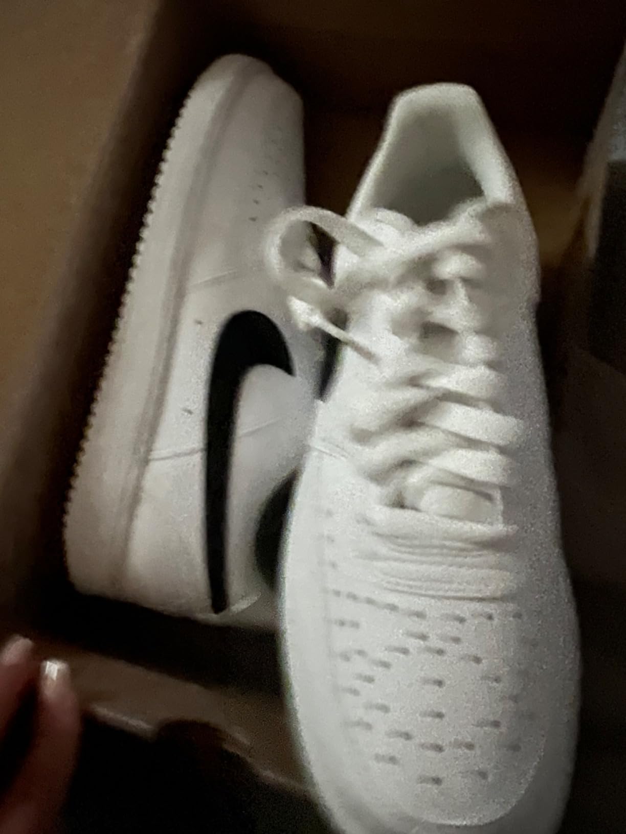 Nike Men's Sneaker showing wear patterns and quality after testing period