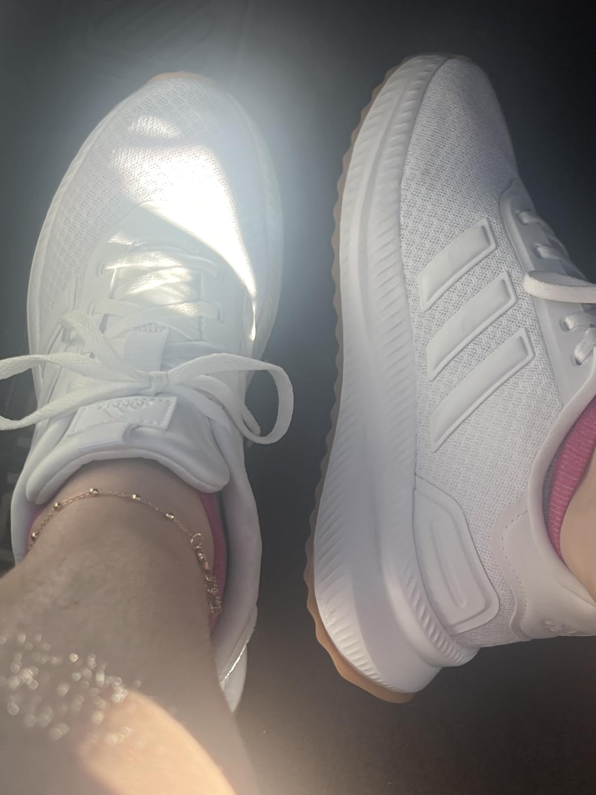 Adidas X_PLR Path side profile showing sleek design and Cloudfoam midsole technology