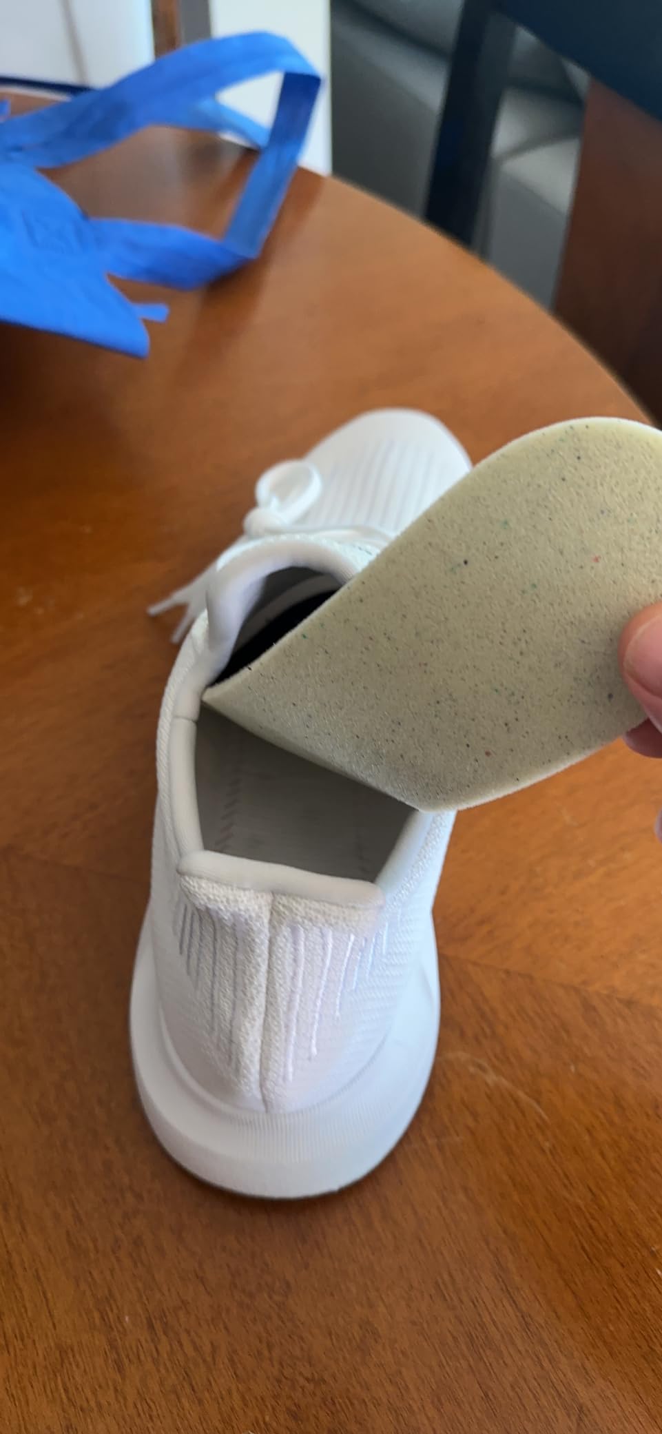 Adidas Swift Run sneaker final product shot showing overall design and branding