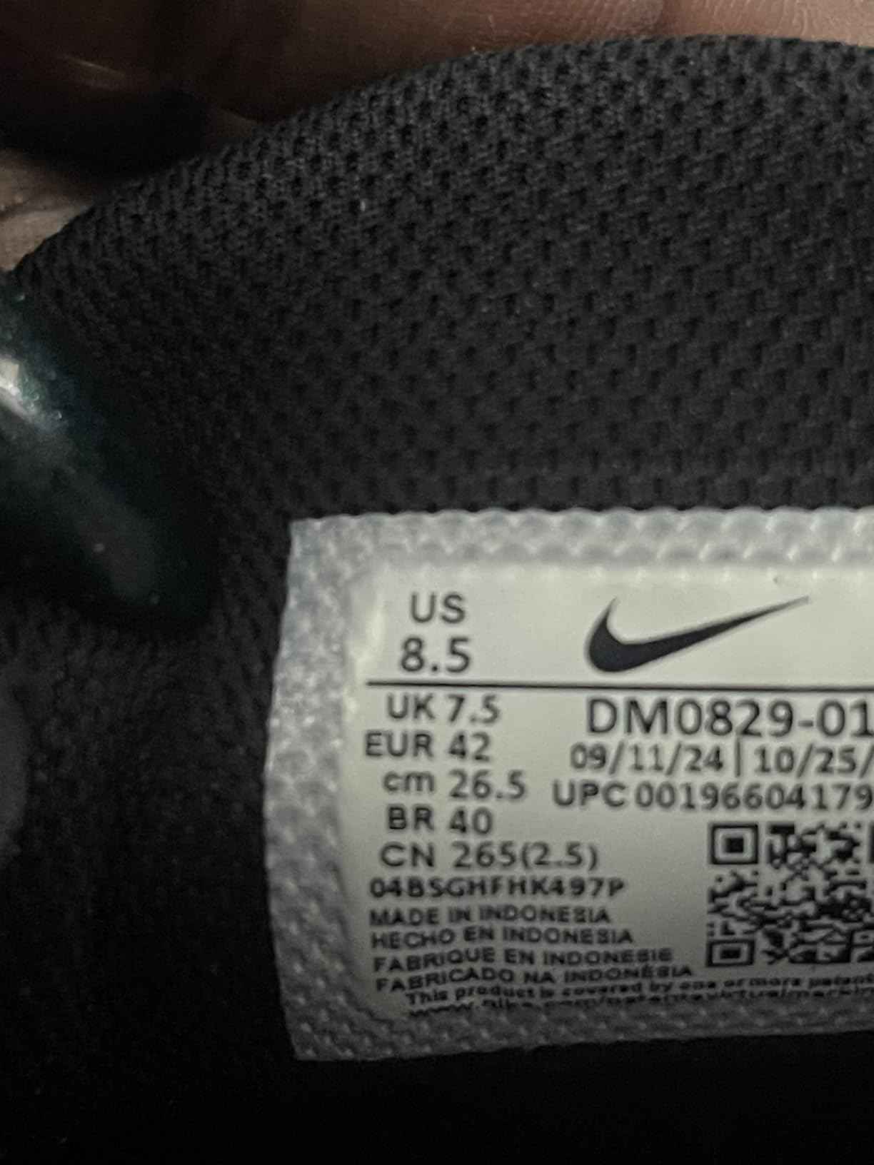 Nike Air Max Alpha Trainer 5 during weight training session showing stability and support