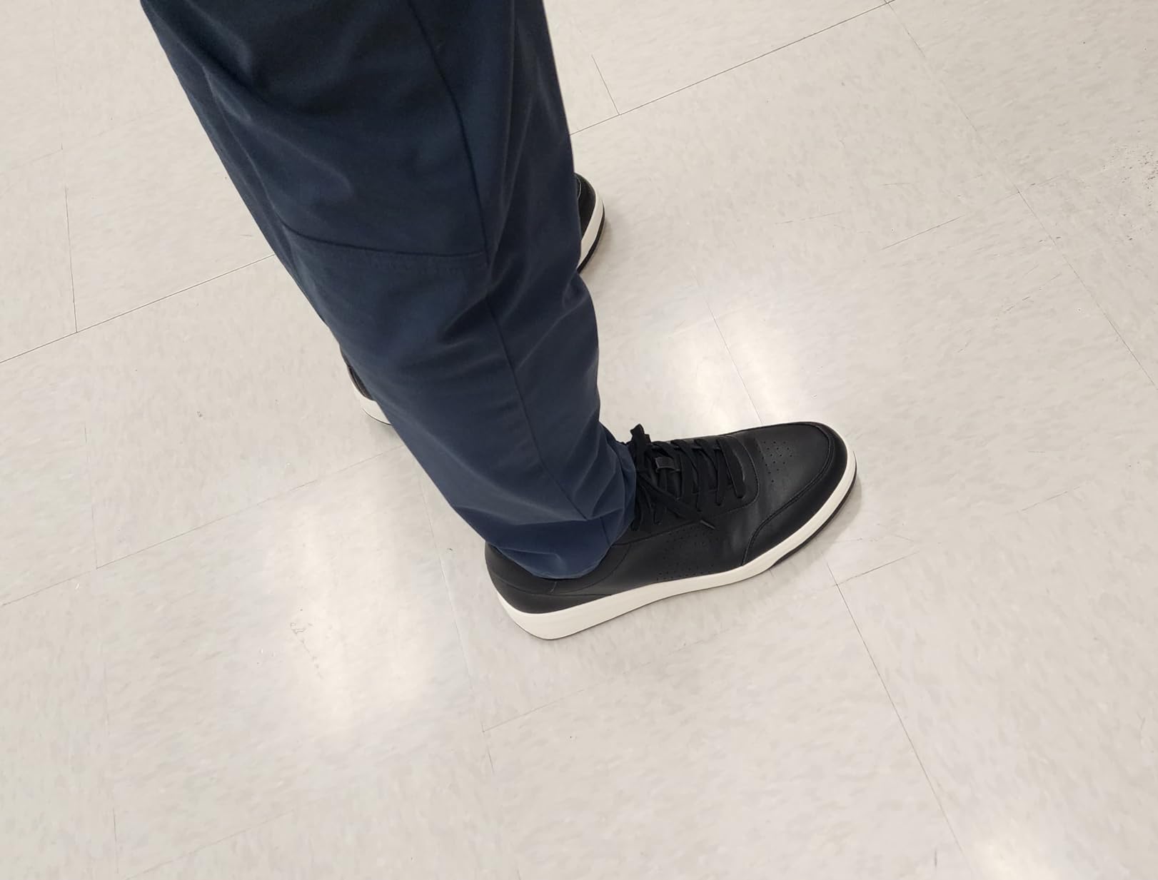 Bruno Marc sneakers being worn in different settings showing their versatility for various occasions
