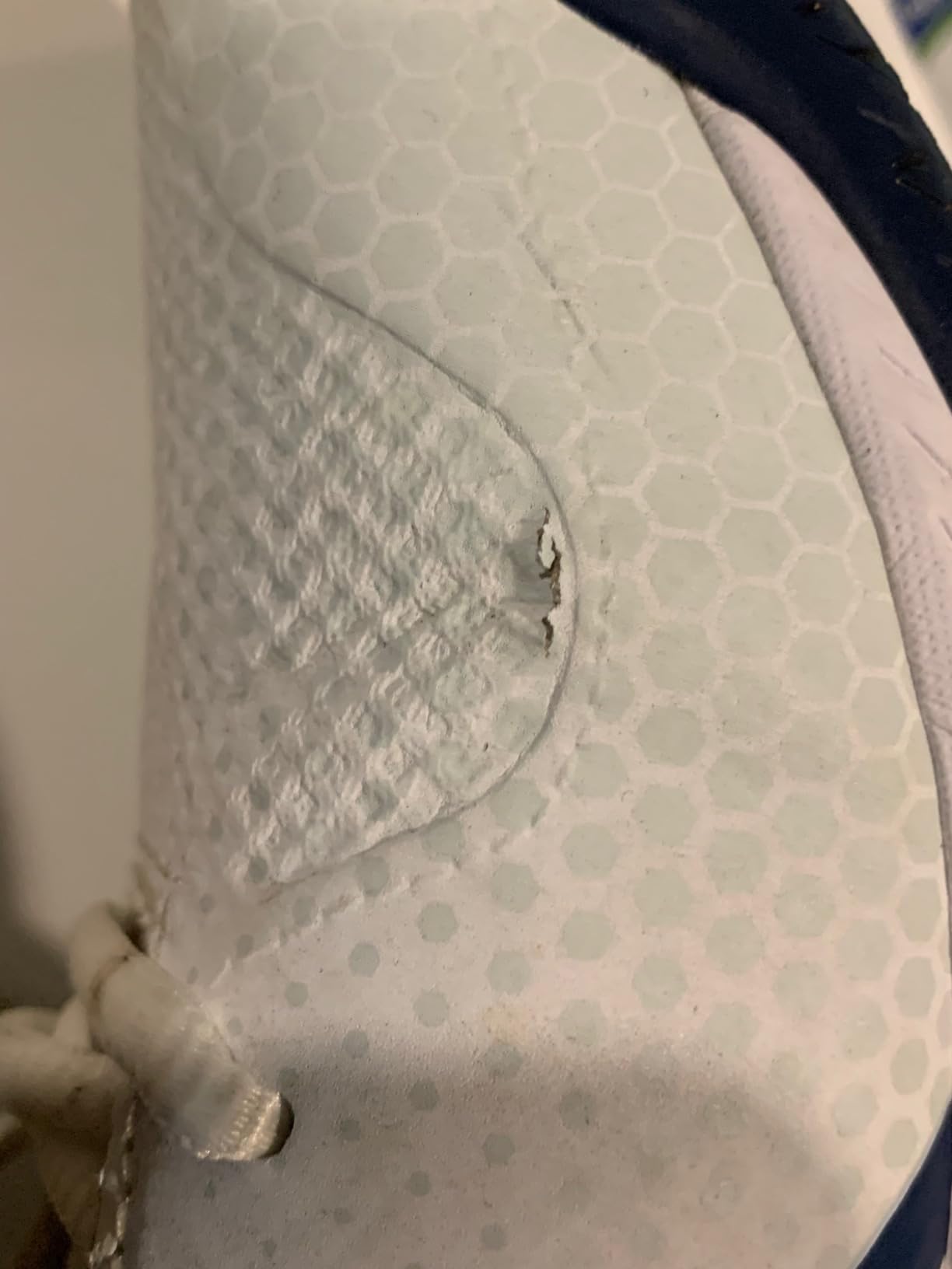 Asics Gel-Game 9 durability test showing wear patterns after 3 months intensive court use