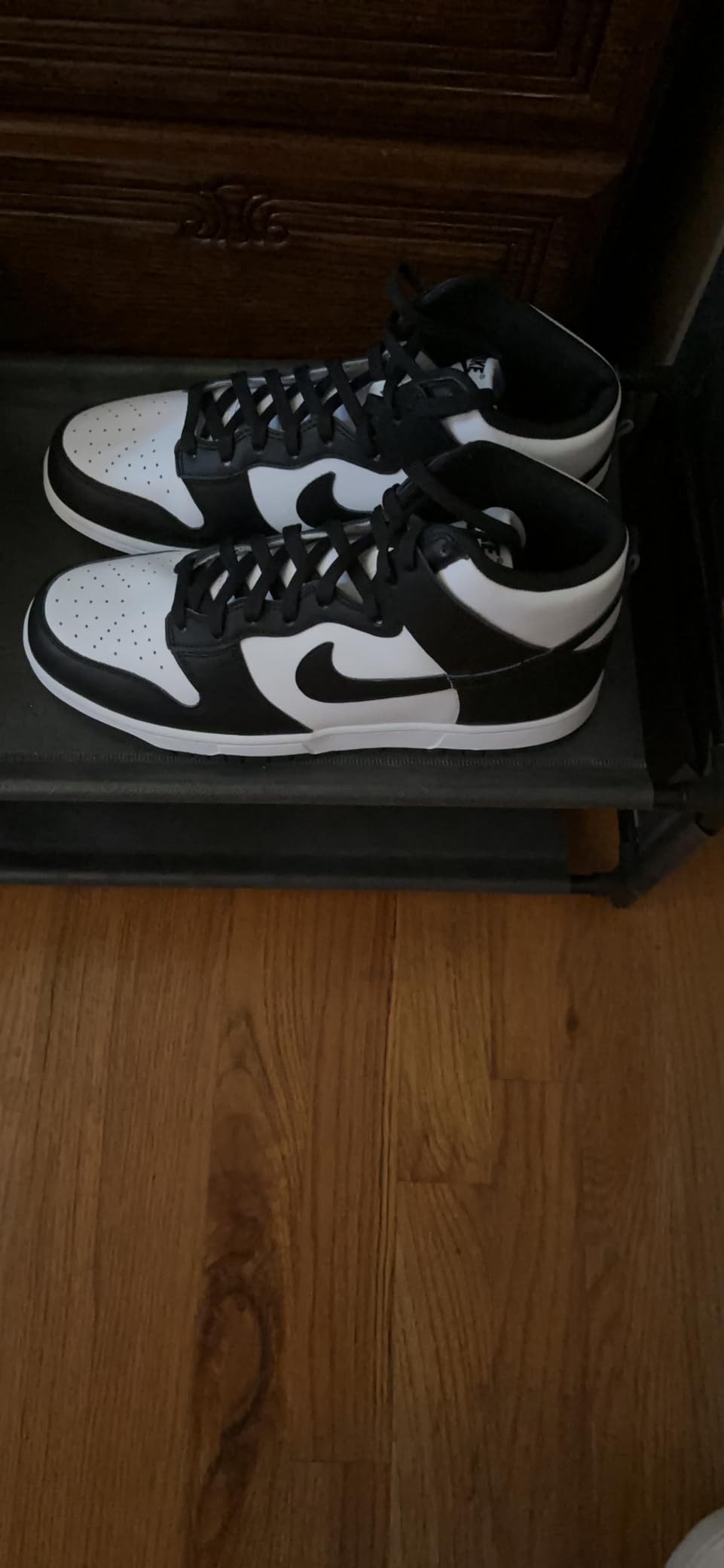Multiple colorways of Nike gymnastics shoes showing style options