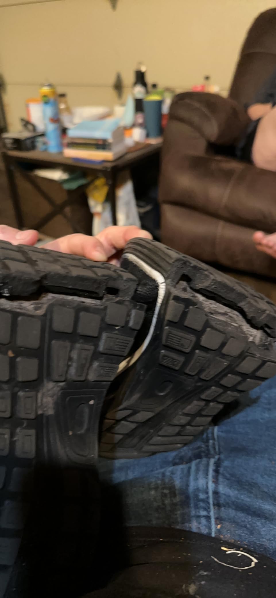QAUPPE shoe showing construction quality and materials after months of regular wear