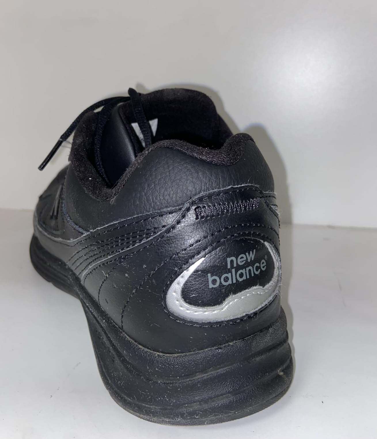 New Balance 577 V1 side profile showing leather upper construction and rubber outsole pattern