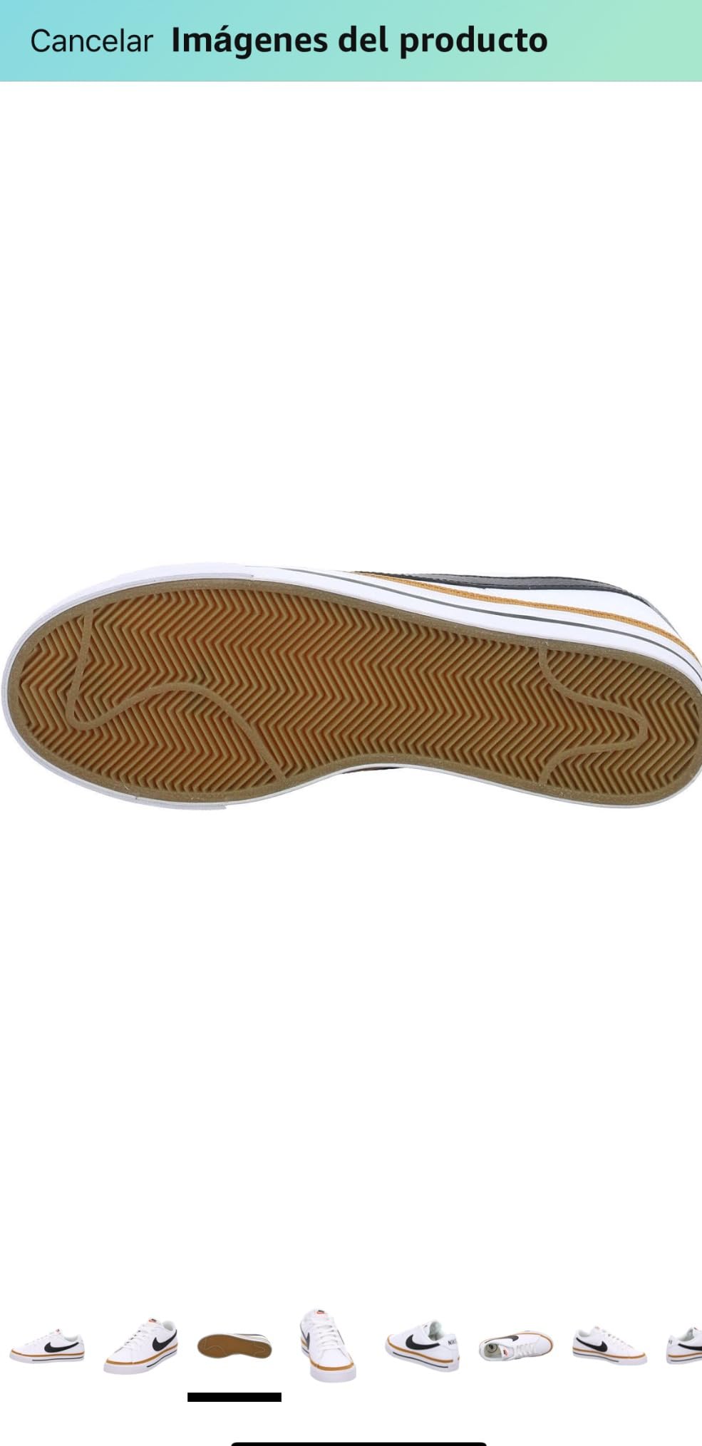 Nike Air Force 1 sole comparison showing quality differences between authentic and questionable pairs