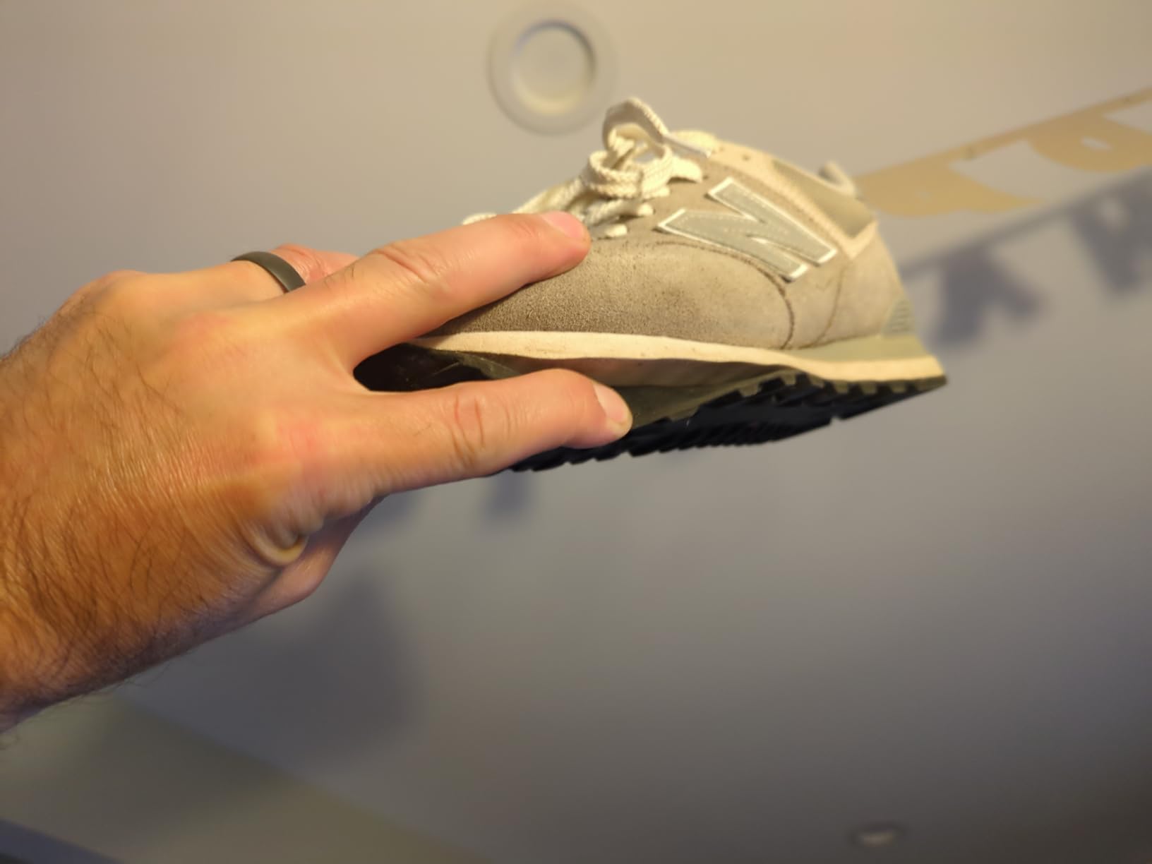 New Balance 574 Core showing sole separation issue reported by multiple customers