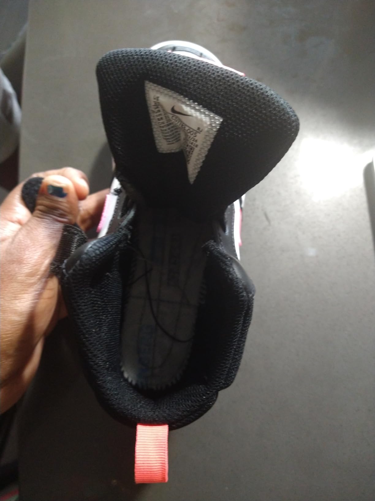 Nike Boy's Sneaker worn by child showing real-world fit and comfort during daily activities
