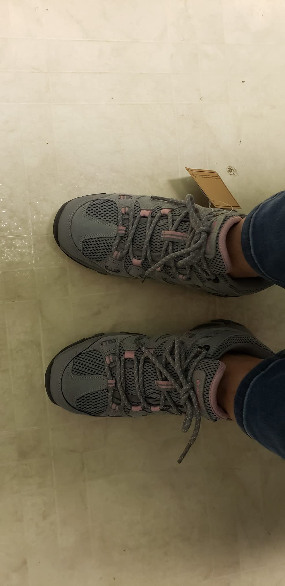 Final assessment view of HI-TEC hiking boots showing overall design and construction quality