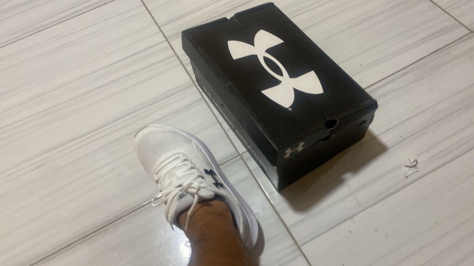 Under Armour Charged Surge 4 action shot showing shoe performance during athletic movement