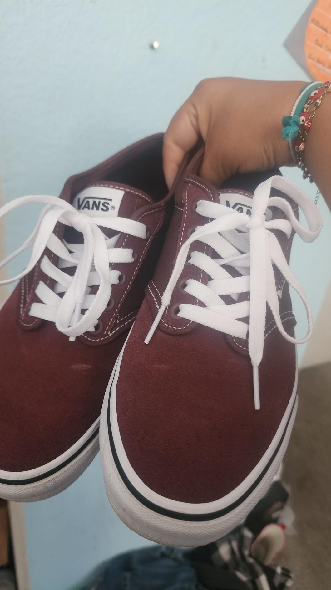 Vans Atwood navy colorway showing detailed construction and color options