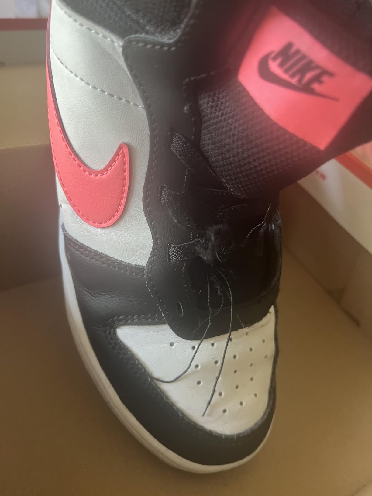 Nike Boy's Sneaker comprehensive view showing overall design quality and construction details