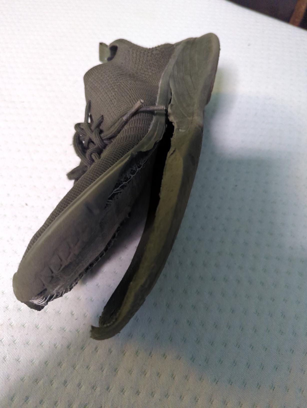 VAMJAM shoe showing sole separation issue after several months of use