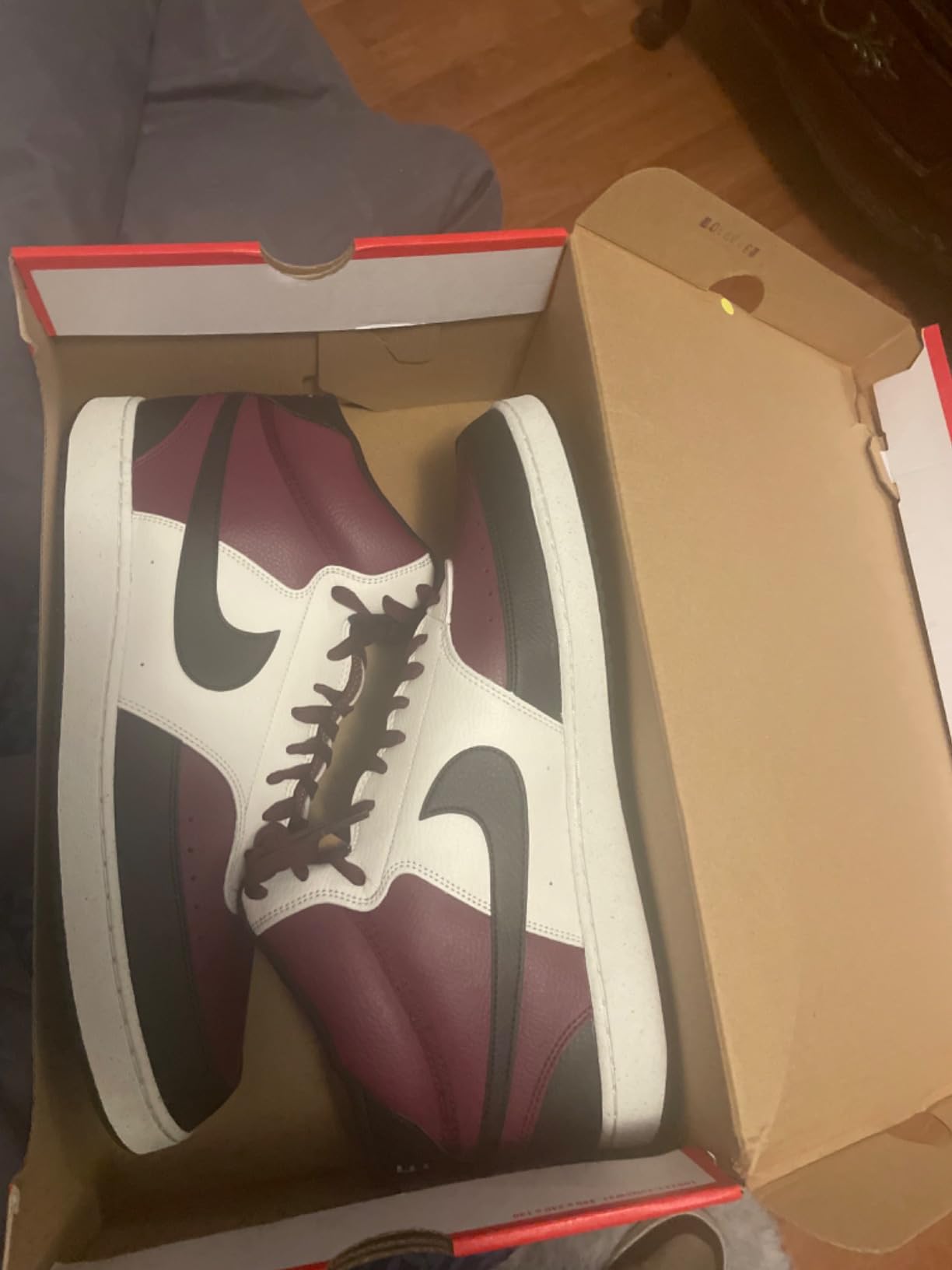 Nike Court Vision Mid lifestyle shot showing versatility with casual outfits