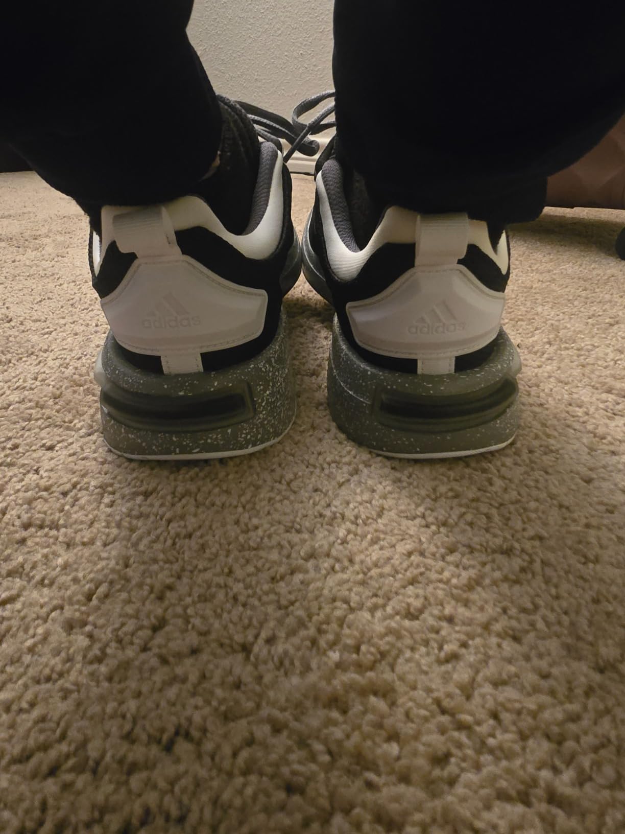 Final product showcase of Adidas Racer TR23 displaying overall design and build quality