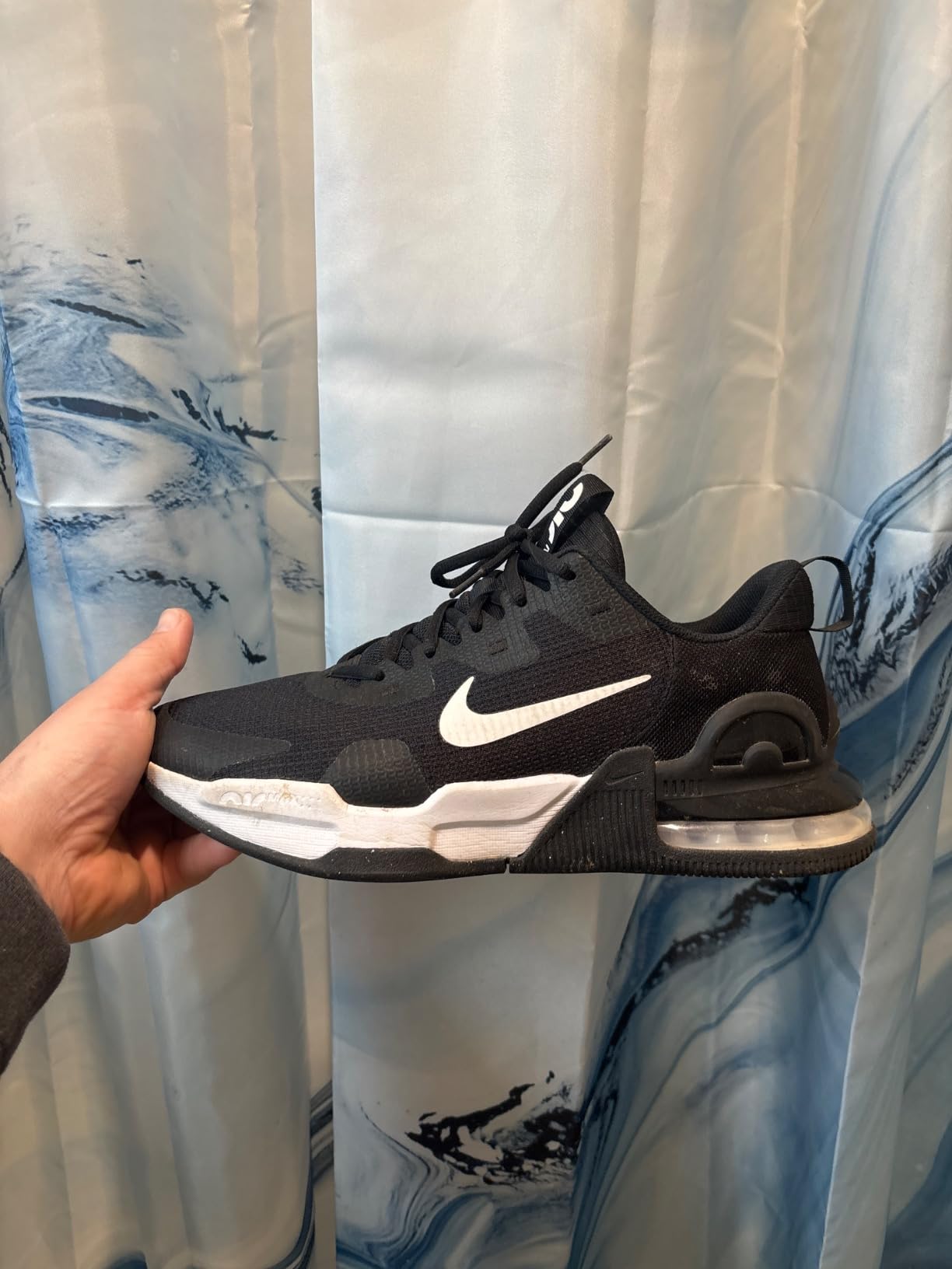 Nike Air Max Alpha Trainer 5 product comparison showing design features and construction details