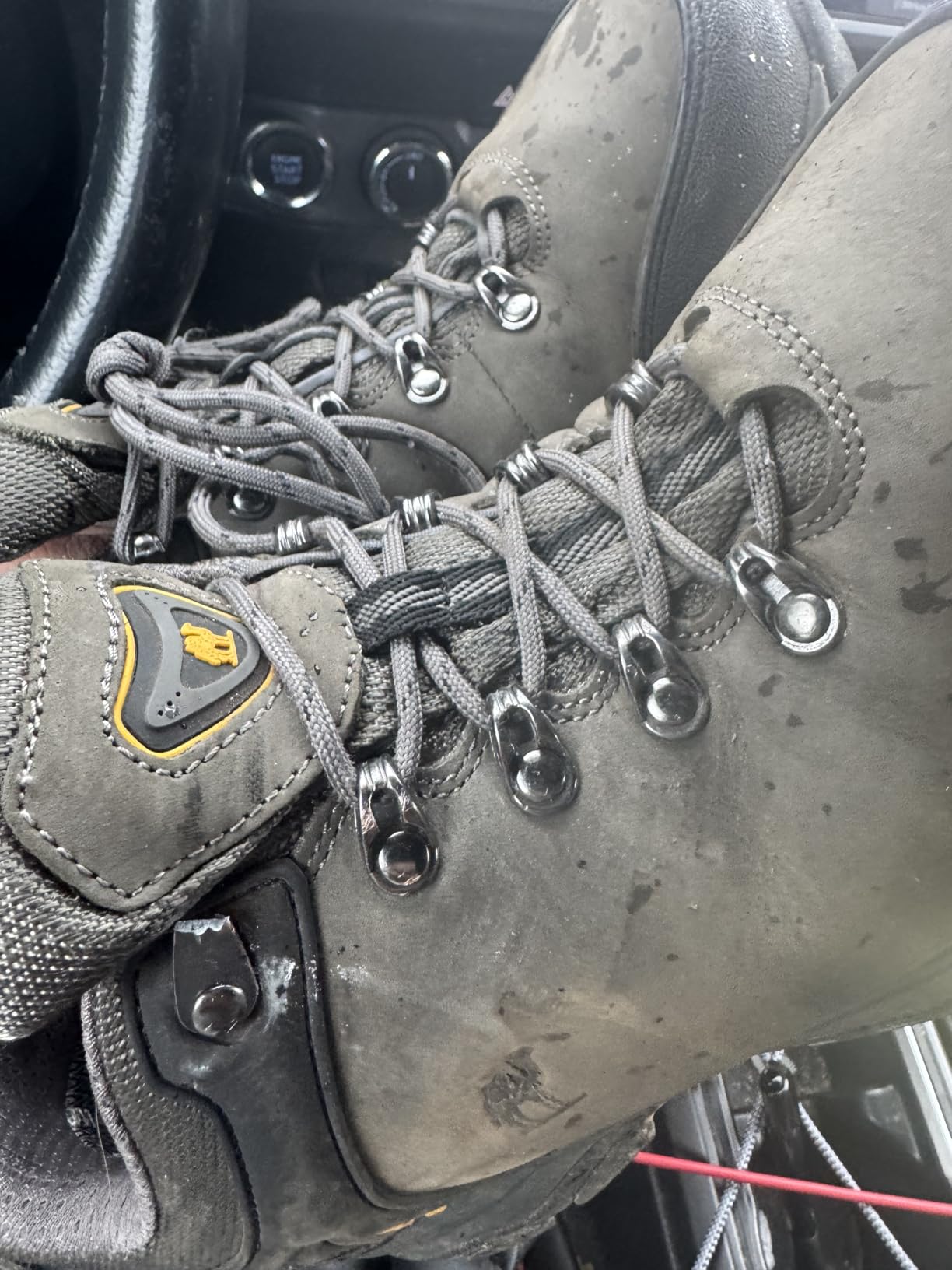 CAMEL CROWN hiking shoes showing construction quality and materials used in budget hiking footwear