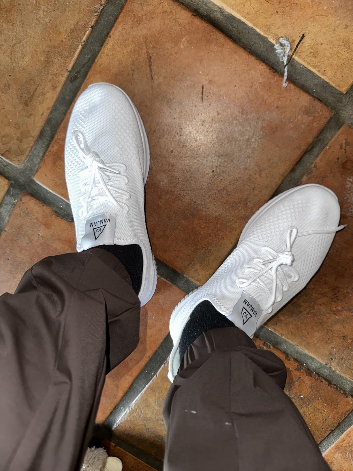 VAMJAM shoes showing knitted mesh upper construction and breathable design