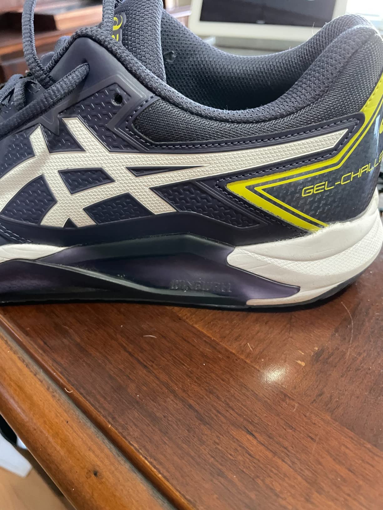ASICS Gel-Challenger 13 showing Wingwall lateral support system detail and construction quality