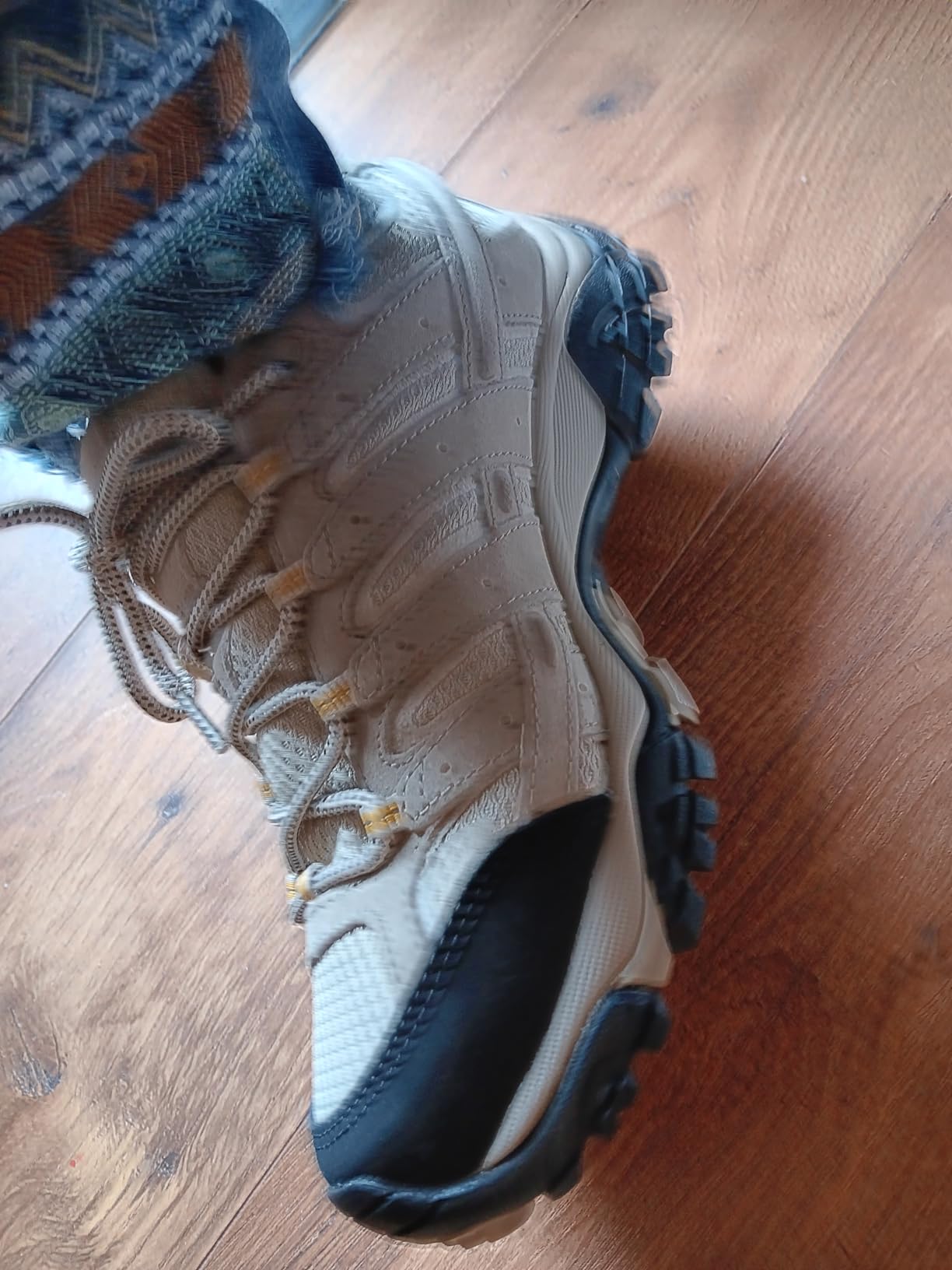 Merrell Women's Moab 2 Vent Hiking Shoe Falcon colorway showing breathable mesh and leather upper construction