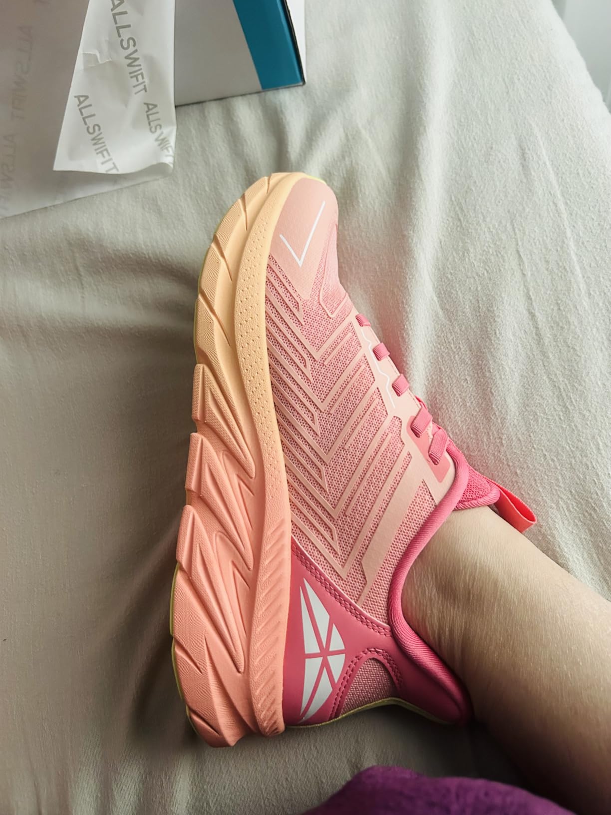 Final product showcase of slip-on sneakers emphasizing comfort and convenience features