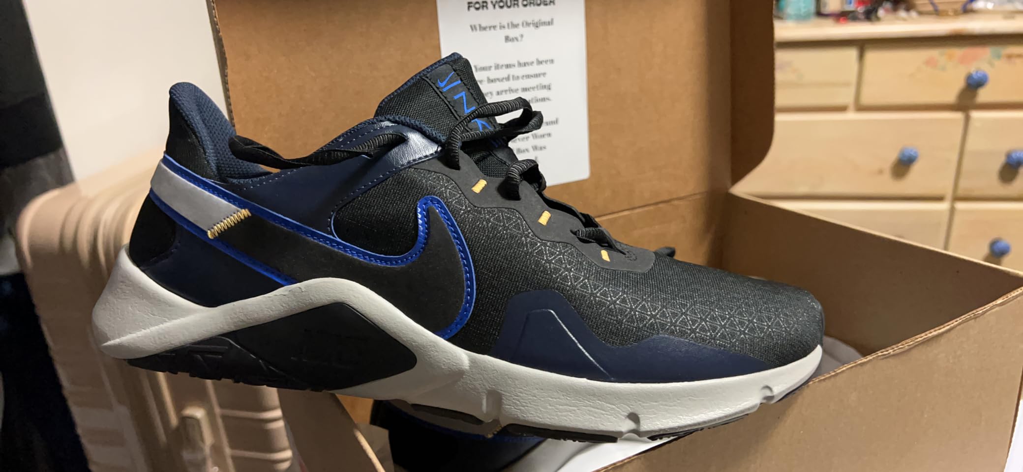 Nike women's training shoes final product shot showing overall design and construction
