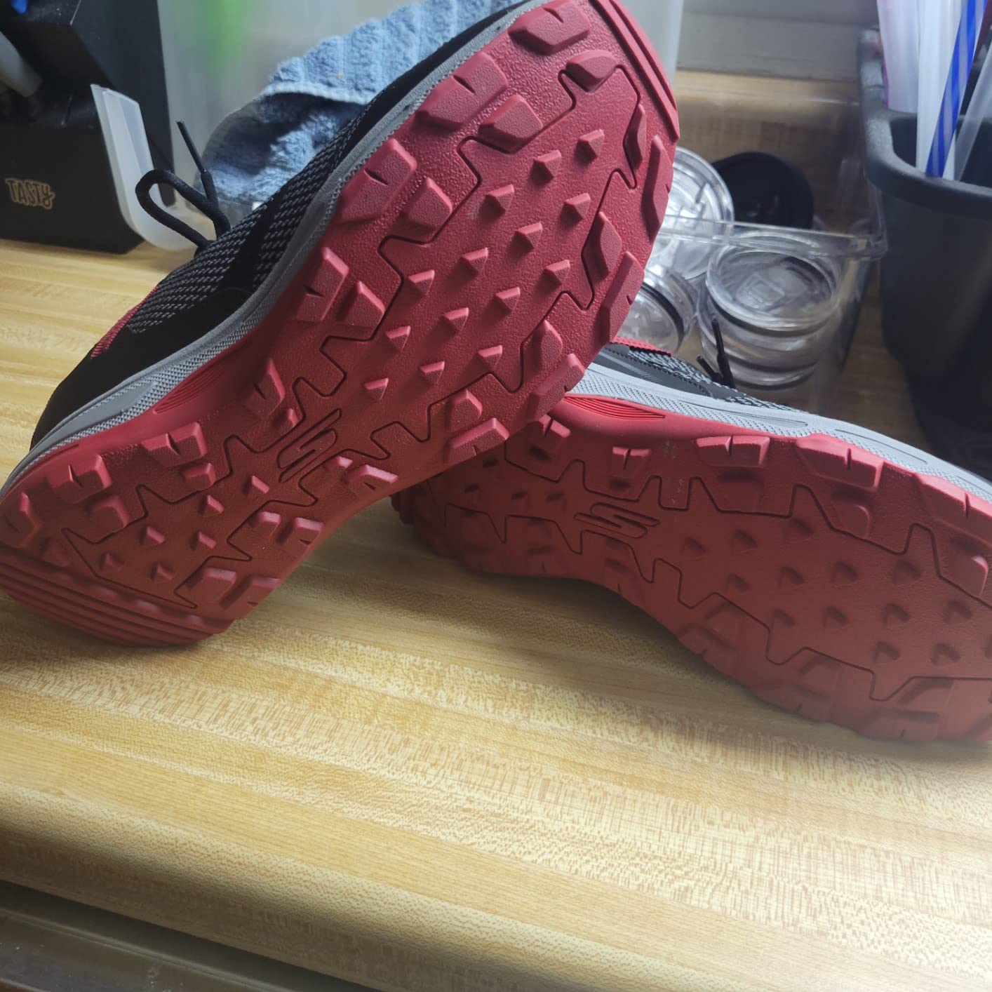 Skechers Go Run Trail Altitude being tested on various trail surfaces showing real world usage