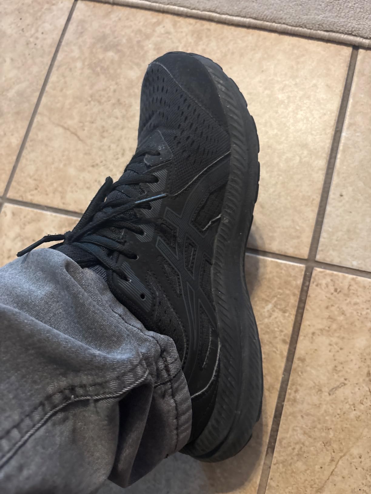 ASICS Gel-Contend 8 after extended wear showing durability and condition