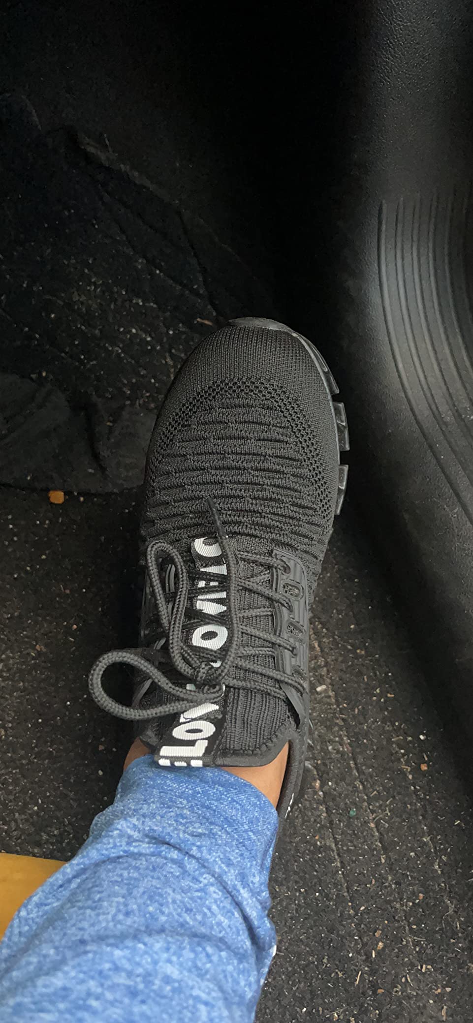 Multiple angle view of mens blade sneakers showing construction and design details