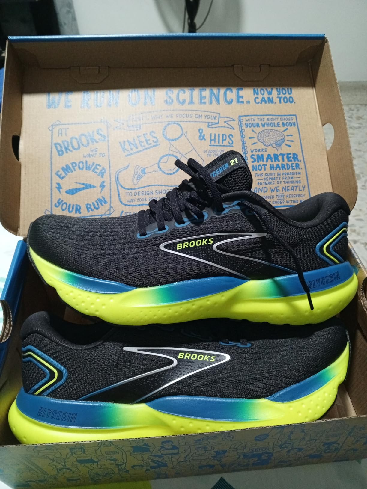 Brooks Glycerin 21 marketing claims comparison with actual performance testing results