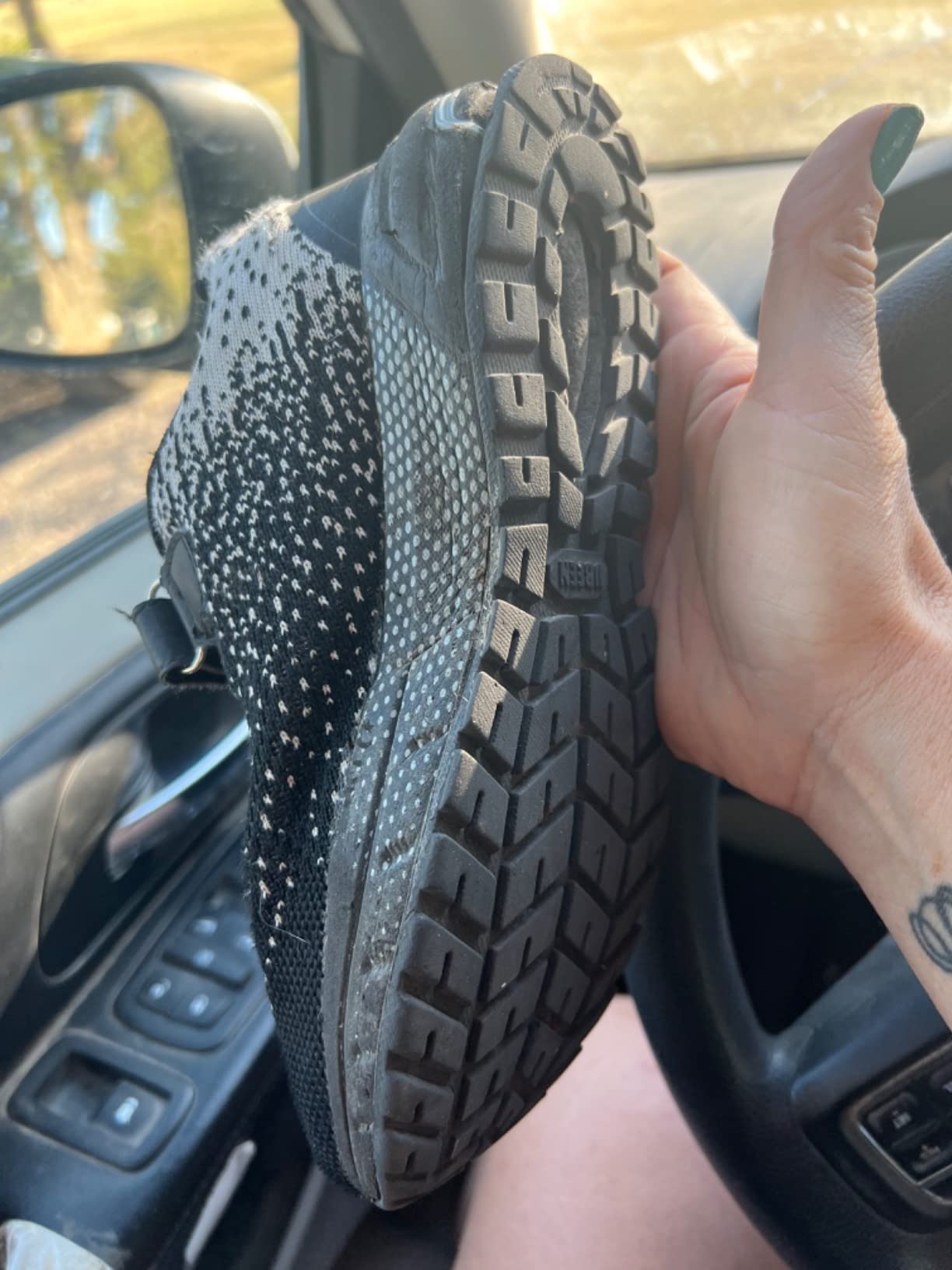 KUBUA kids sneakers durability issues after extended wear showing sole separation