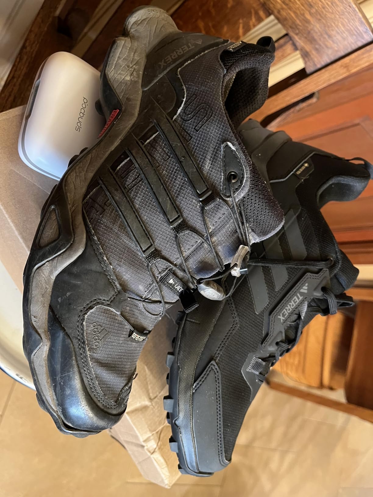 Final product shot of Adidas Terrex AX4 showing complete design and finish