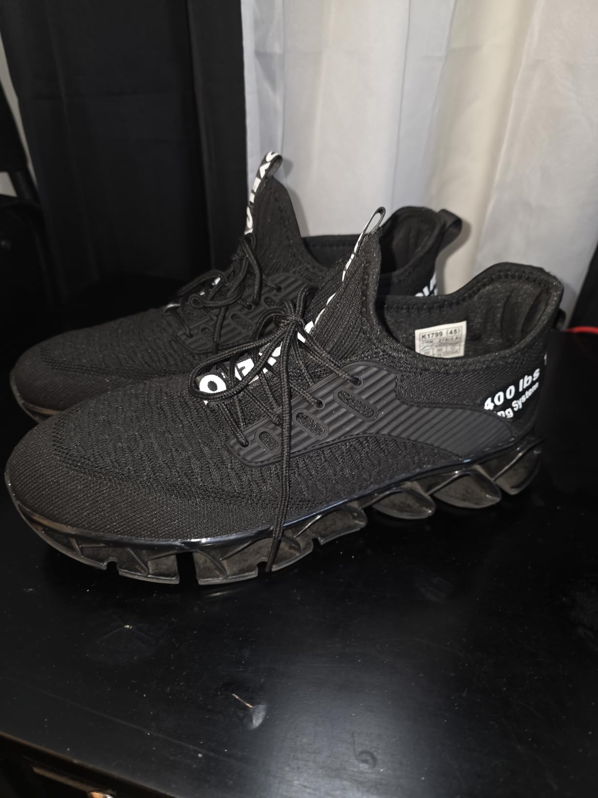 Wear testing results showing durability concerns after 6 weeks of use