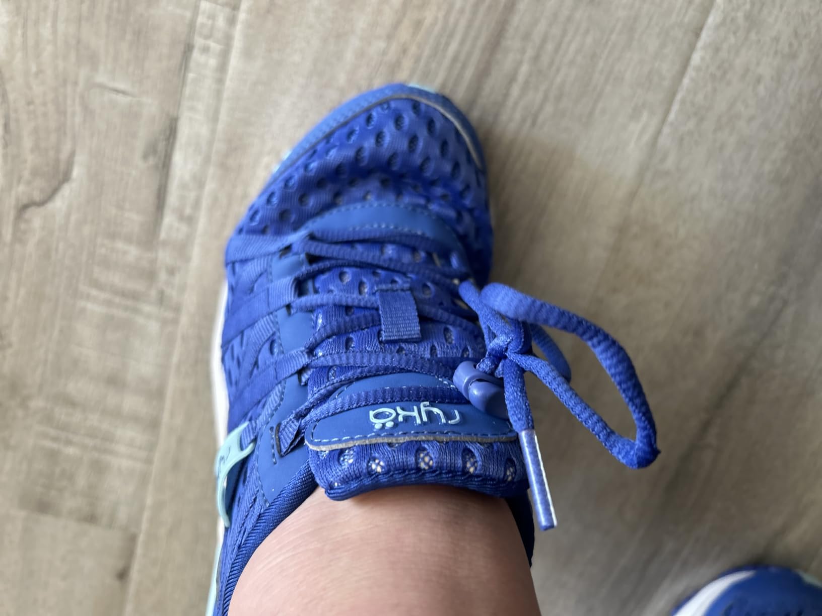 Ryka Hydro Sport after 8 weeks of testing showing overall condition and wear patterns