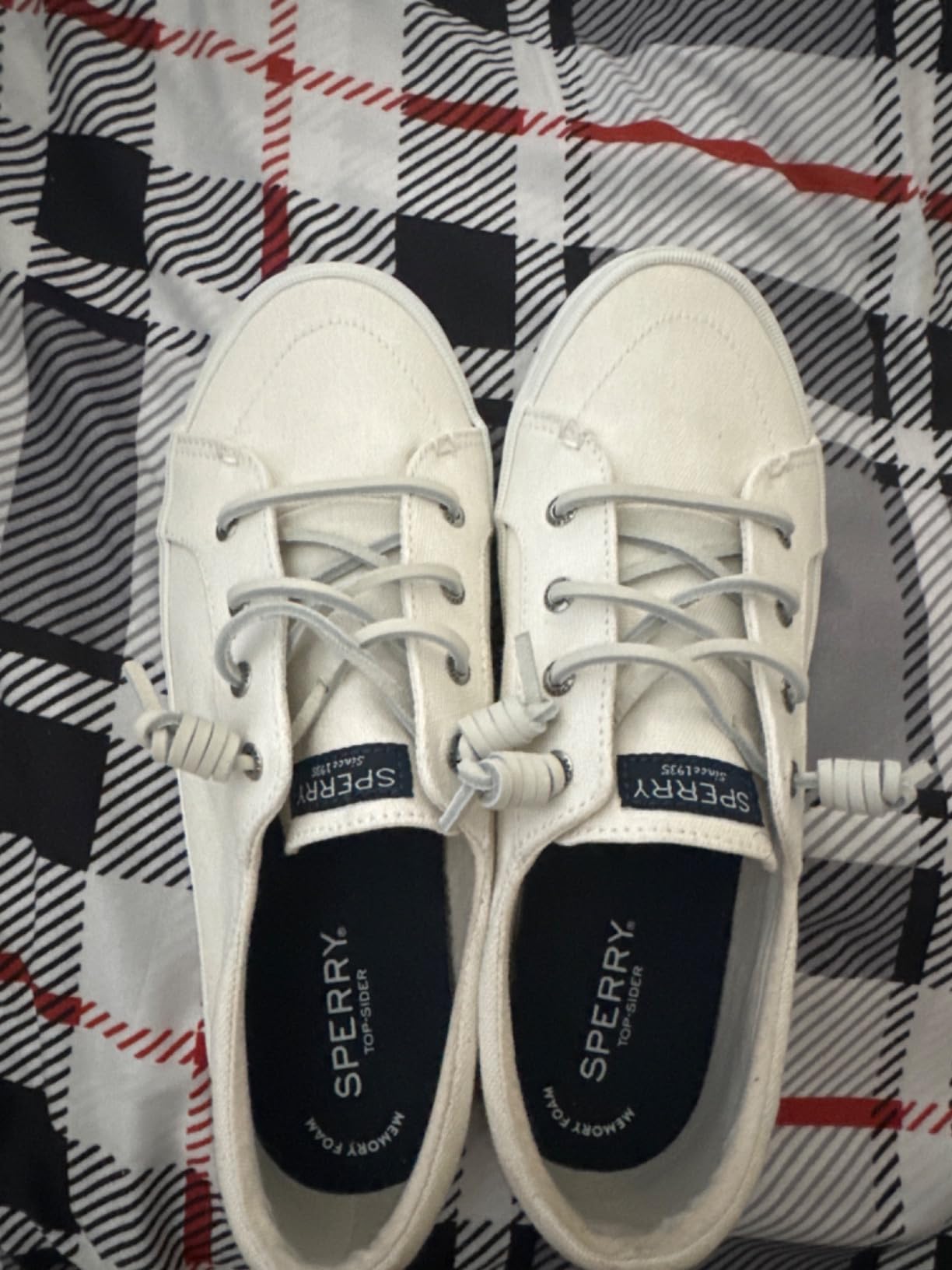 Sperry Crest Vibe detail shot showing construction quality and materials