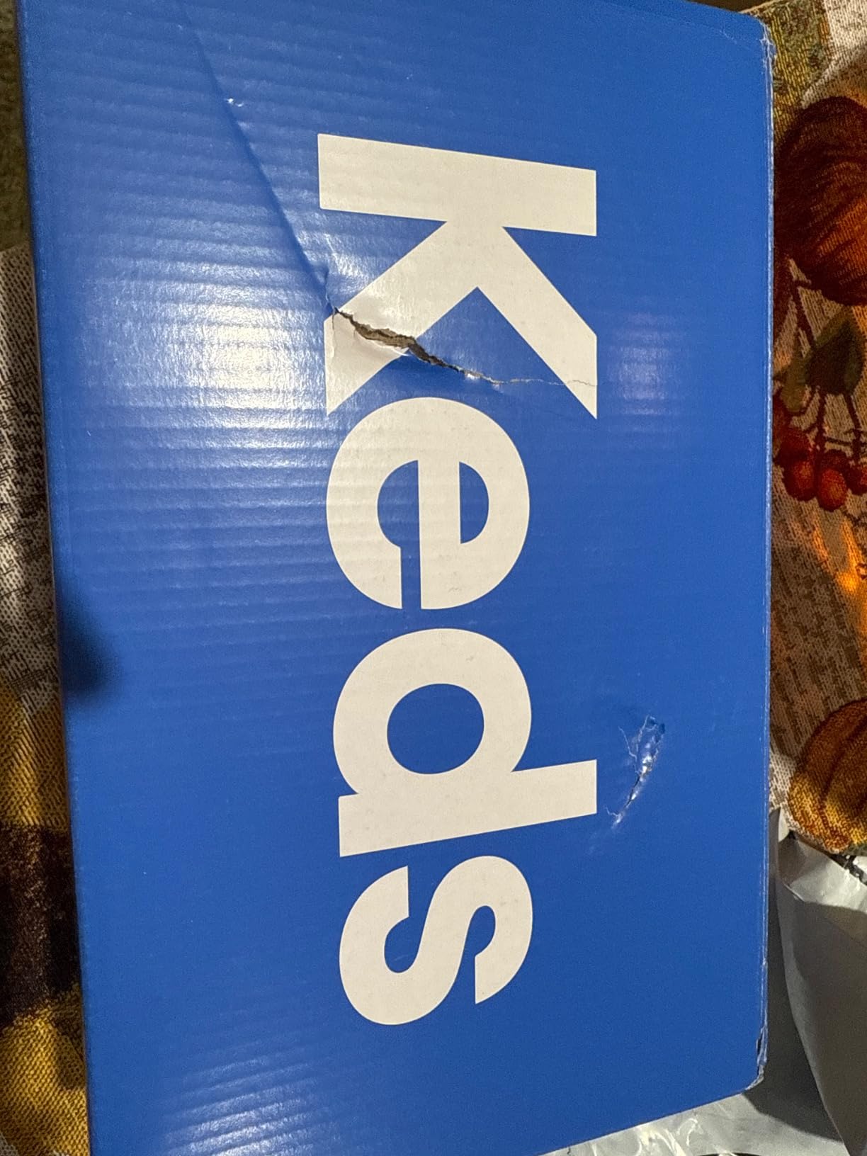 Keds baseball sneakers in packaging showing product presentation and included accessories