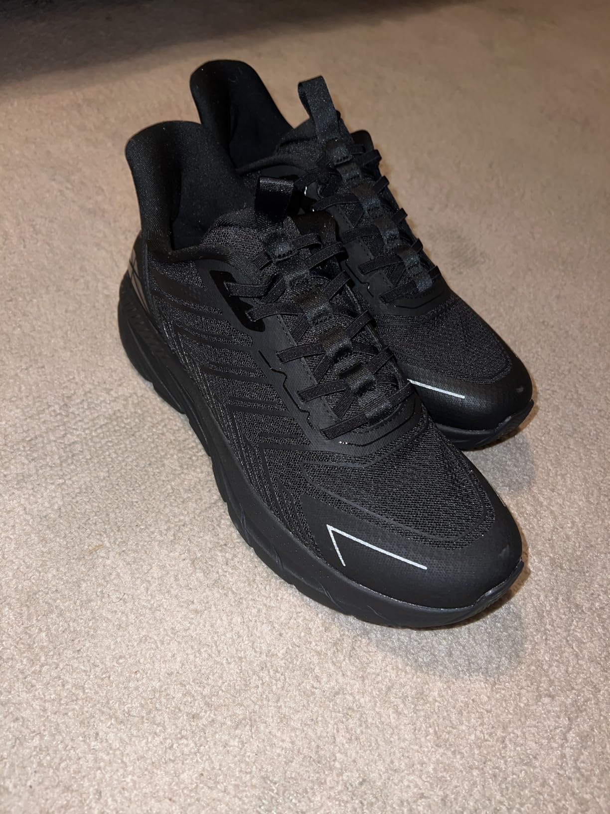 ALLSWIFIT shoes worn during outdoor walking showing real-world performance on pavement