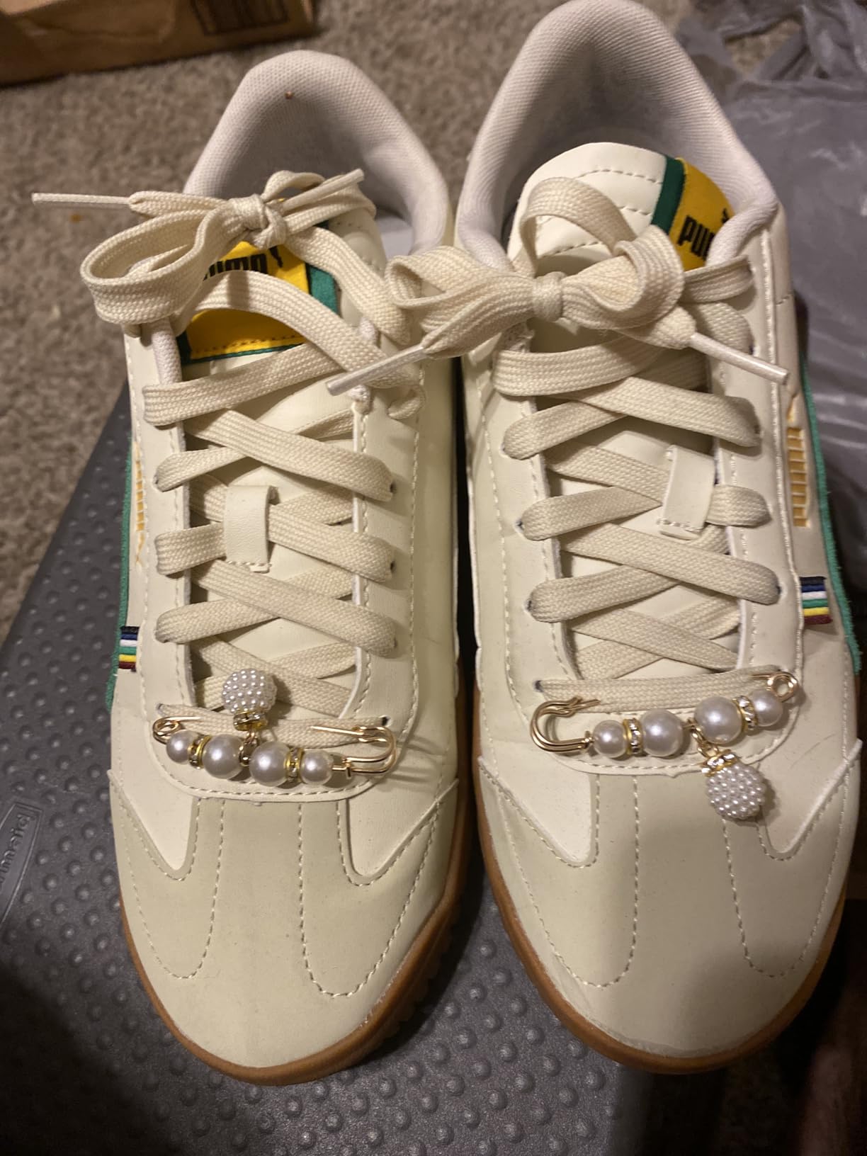 PUMA Club 5v5 complete shoe showing overall design and proportions