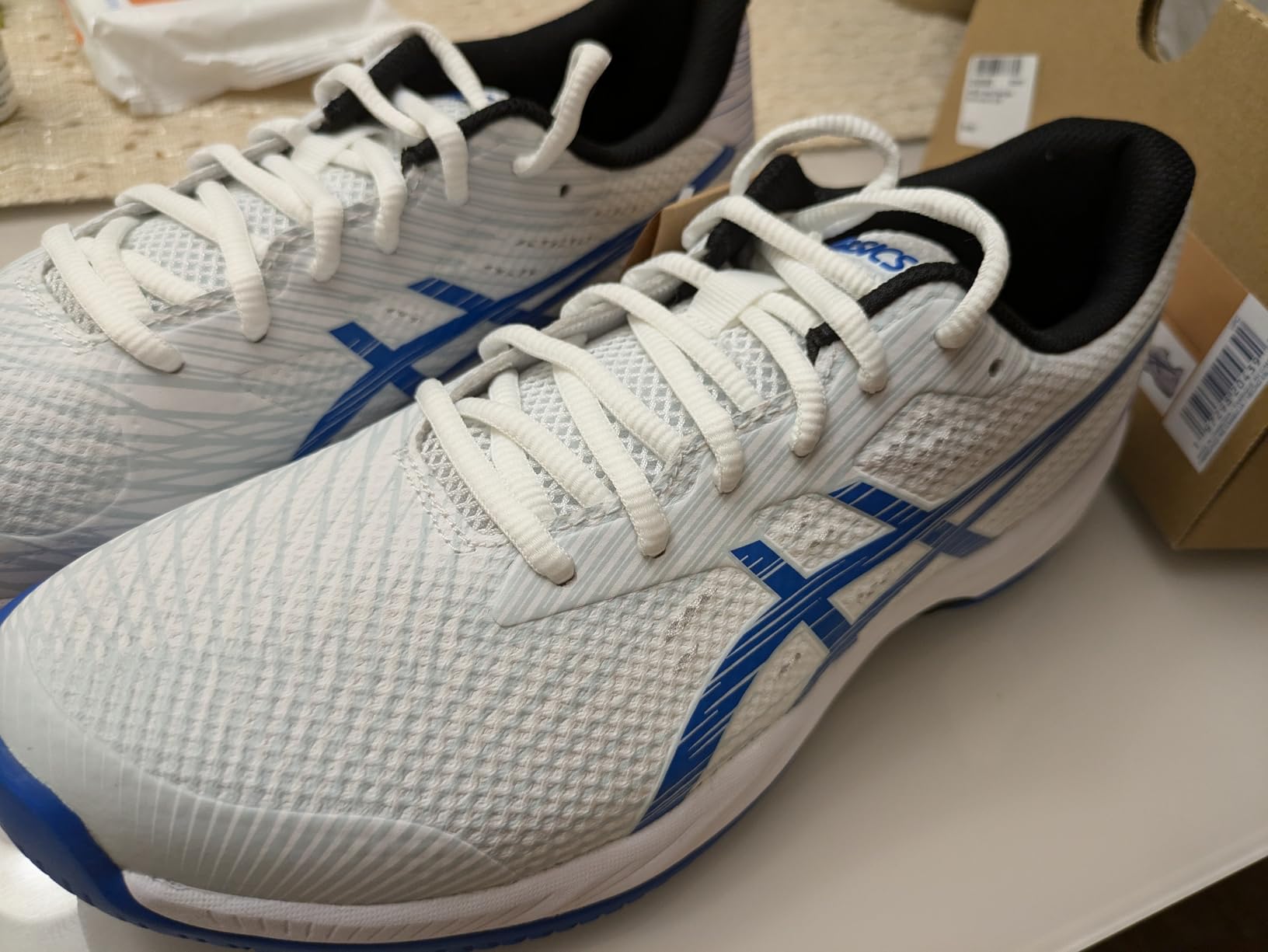 ASICS Gel-Game 9 outsole traction pattern for tennis court grip performance