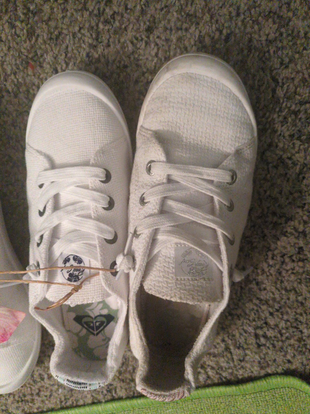 Final product shot of Roxy Women's Rory slip-on sneakers showing overall appeal